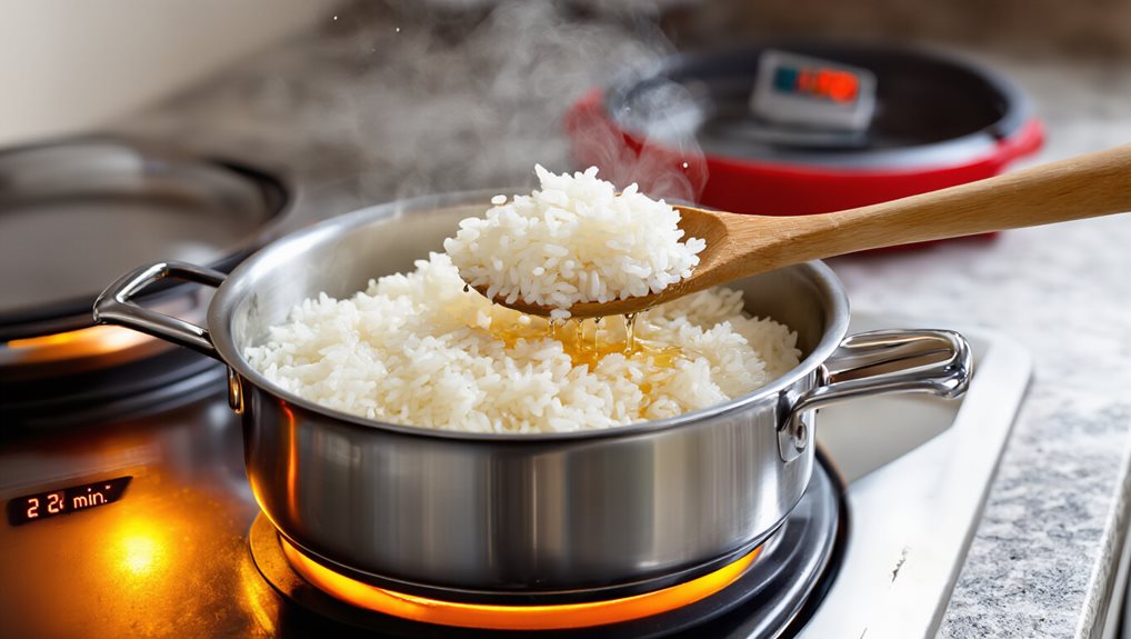 stovetop rescue for undercooked rice