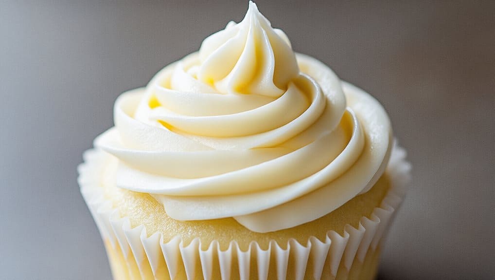 tall swirl flower piping technique