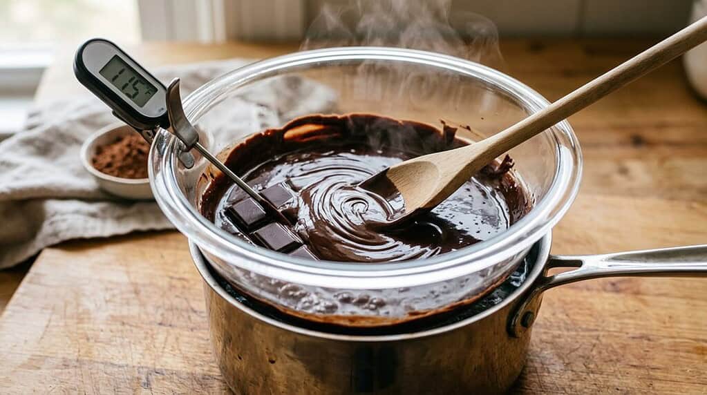 tempering chocolate with instructions at home
