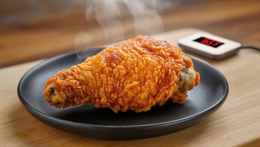 thermometer 165 f bake hot rest