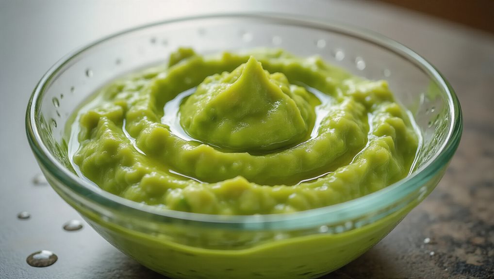 water layer prevents guacamole browning