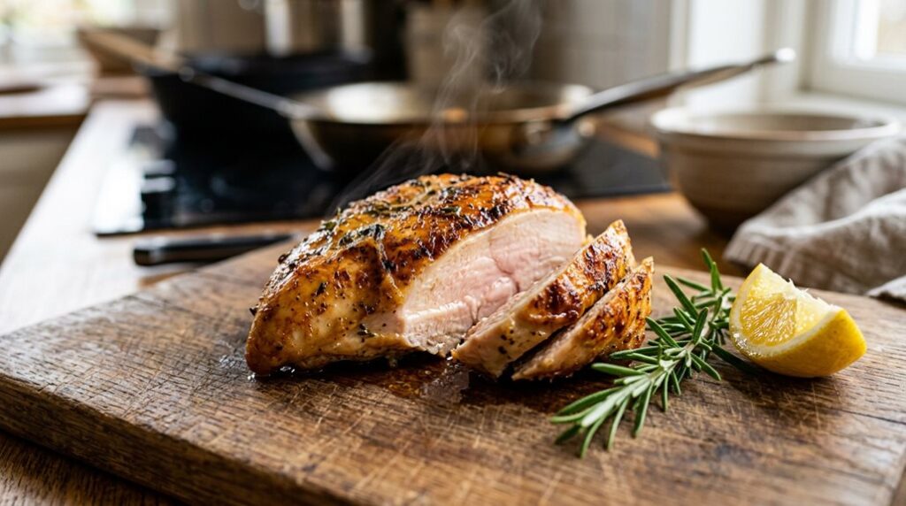 why does chicken turn dry