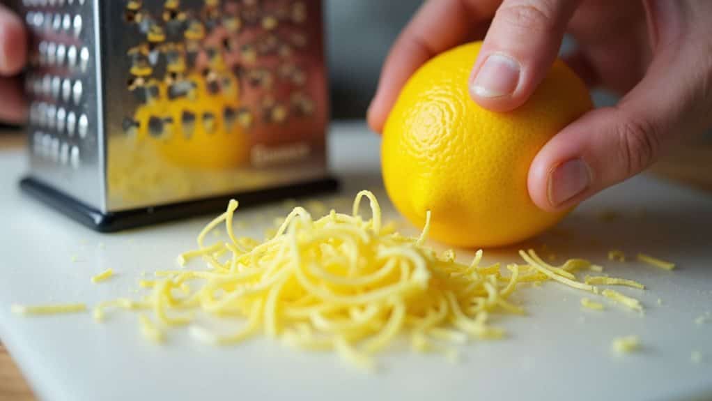 gentle zesting avoid pith