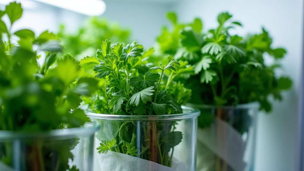 store herbs properly refrigerated