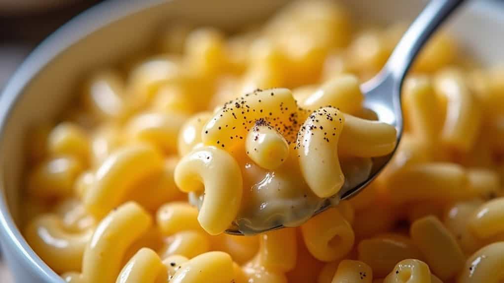 use gentle heat and cheese