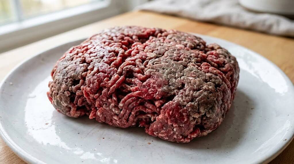 ground beef color change