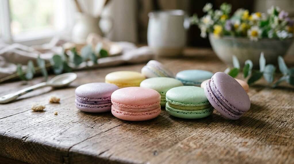 macarons lacking foot formation
