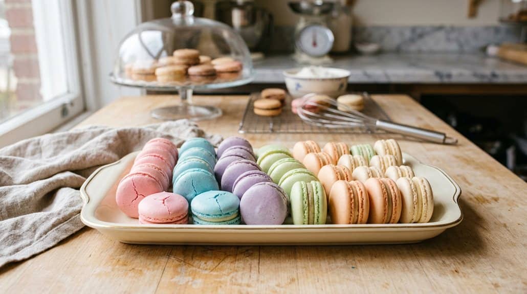 Macarons cracking during baking