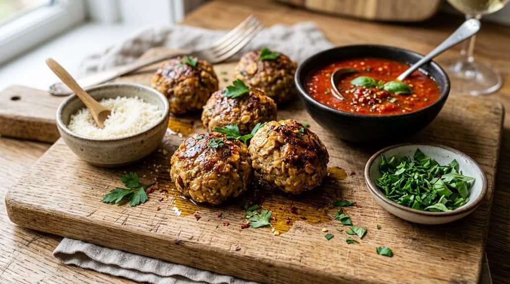 Breadcrumbs alternative for meatballs