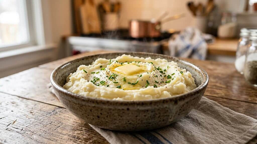 maintain mashed potatoes warmth