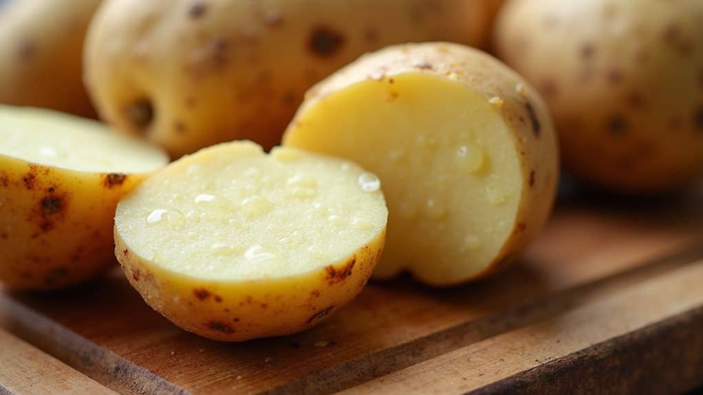 potato browning from oxidation