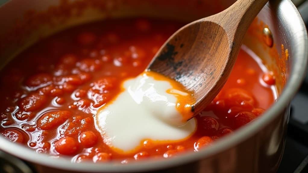 stabilize and emulsify sauce